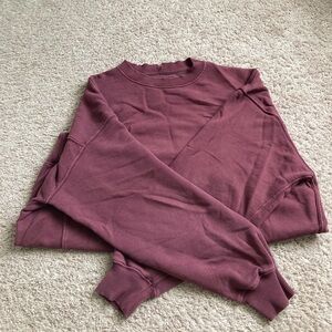 Aerie Maroon Crewneck XS